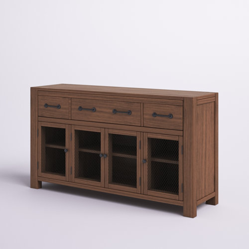 Mistana™ Trevion 61'' Solid Wood Sideboard & Reviews Wayfair